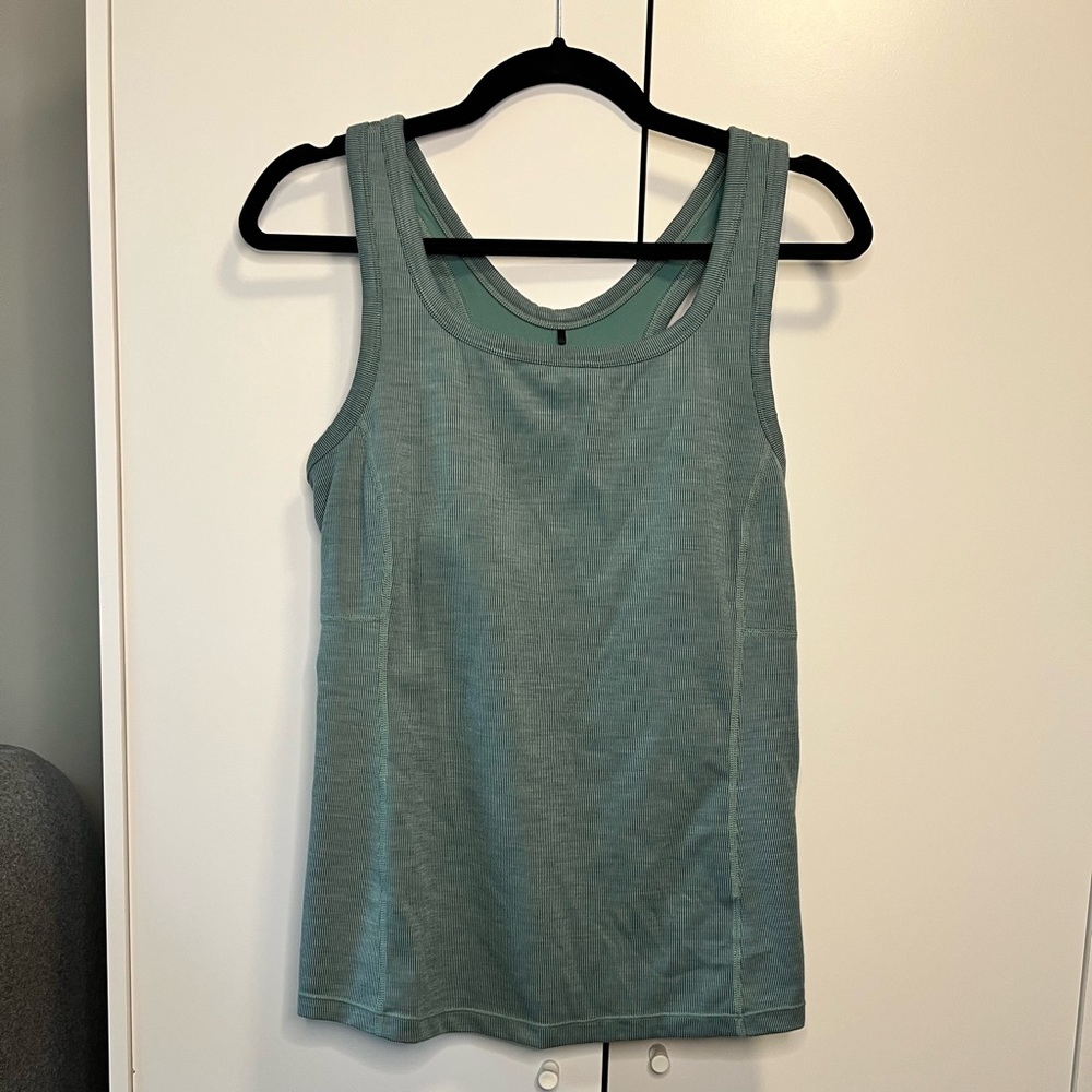 Teal Prana work out top - M